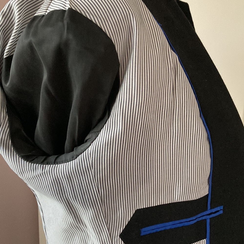 J Crew Schoolboy Black Blazer Size 2 - Picture 10 of 16